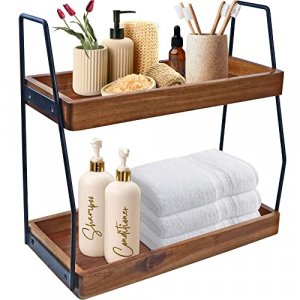 iDesign Steel Bathroom Caddy Organizer with Three Wire Basket Shelves, The  Neo Collection - 6.3 x 9.8
