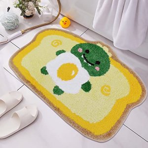 WODEJIA Non Slip Bath Rugs Sponge Foam for Bathroom,Durable Soft Flannel Mat  Bright 3D Print Rug, Clearance MatS for Forlaundry Room and Kitchen,Ocea -  Imported Products from USA - iBhejo