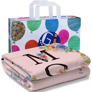 Gifts for Mom from Daughter/Son,Birthday Presents for Mom,Fuzzy Fleece Blanket Warm Soft Mom Gifts for Birthday,Presents for Mom,Blanket in Home Bed 