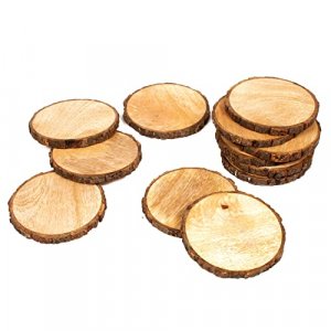 30 PCS Cork Drink Coasters 3.9 IN Thick Square 30 Pack Blank Reusable Ideal  New