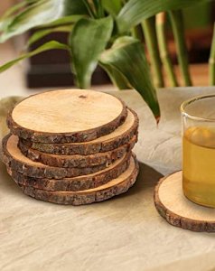 Outdoor drink outlet coasters