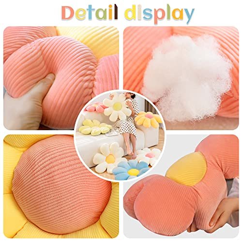 Flower Plush Throw Pillow Soft Plant Sunflower Chair Cushion Living Bedroom  Home Decorative Pillows Sofa Cushions Birthday Gifts - Realistic Reborn  Dolls for Sale