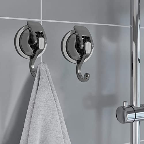 Suction Cup Hooks for Shower, Bathroom, Kitchen, Glass Door