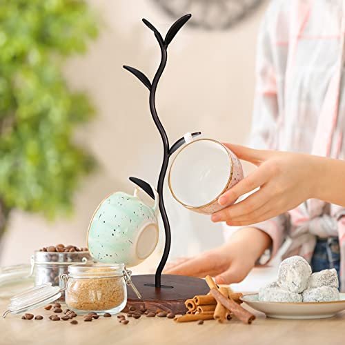 3 Pieces Coffee Mug Holder for Counter Mug Tree Countertop Coffee Cup  Holder Mug Rack Mug Stand Leaf Tea Cup Storage Rack for Coffee Bar  Accessories - Imported Products from USA - iBhejo