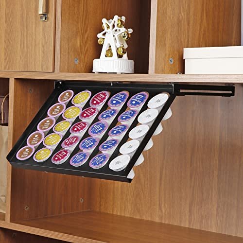 K cup shop holder under cabinet