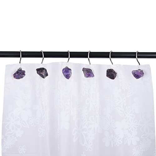Qulable 24 pcs Shower Curtain Rings Plastic Shower India | Ubuy
