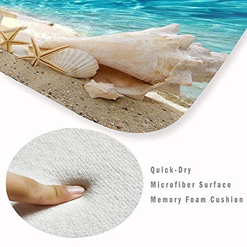 WODEJIA Non Slip Bath Rugs Sponge Foam for Bathroom,Durable Soft Flannel  Mat Bright 3D Print Rug, Clearance MatS for Forlaundry Room and  Kitchen,Ocea - Imported Products from USA - iBhejo