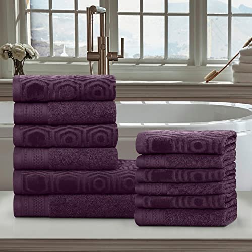 Superior 12-Piece Cotton Towel Set 