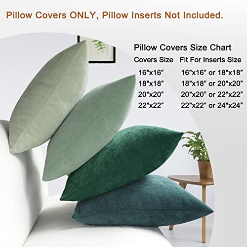 Decorative Pillow Throw Insert Set of 4 18 x 18 High quality Bed