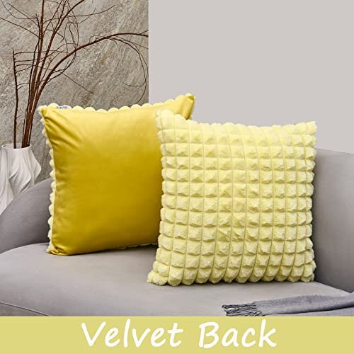 Safavieh Sweet Sorona Pillow Set of 2 Yellow