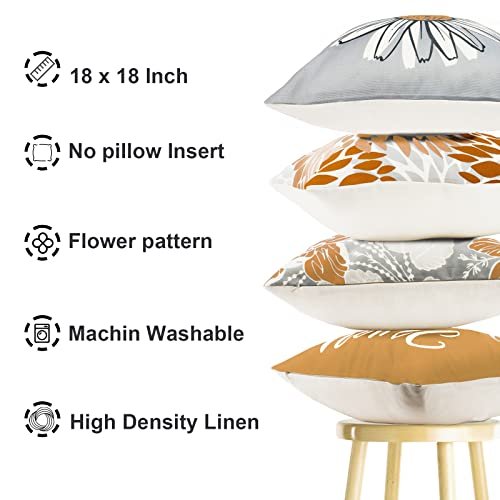 18X18 Pillow Inserts Throw Pillow Inserts Set of 4 18 X 18 Inches