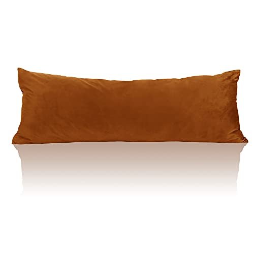 Burnt orange outlet body pillow cover