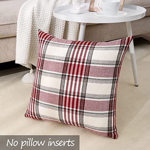 Plaid pillow 2025 covers 20x20