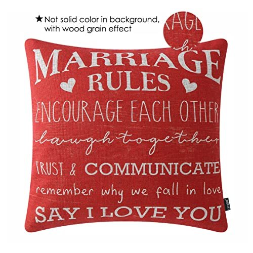 Farmhouse Rules Throw Pillow