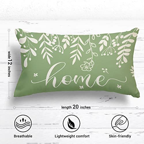 Green farmhouse hot sale pillows