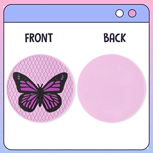 AellasNervalt 4Pcs Y2k Car Cup Coaster Preppy Non-Slip Silicone Drink  Coasters Butterfly Rabbit Heart Cup Holder Heat Resistant Cups Mat  Housewarming - Imported Products from USA - iBhejo