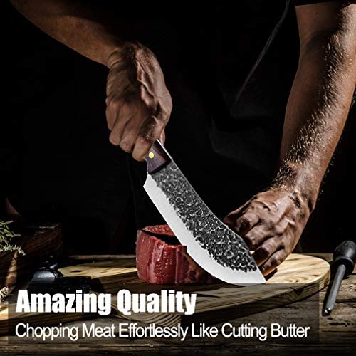 Outdoor Camping Knife Hand Meat Knife Hand Grilled Meat Knife