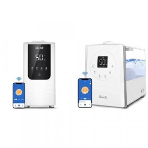 LEVOIT OasisMist Smart Cool and Warm Mist Humidifiers for Bedroom & LEVOIT Humidifiers for Bedroom Large Room Home, 6L Warm and Cool Mist