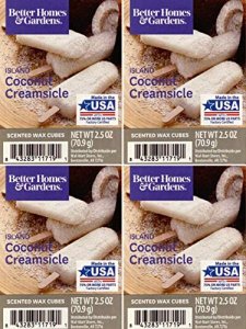Better Homes and Gardens Island Coconut Creamsicle Wax Cubes - 4-Pack