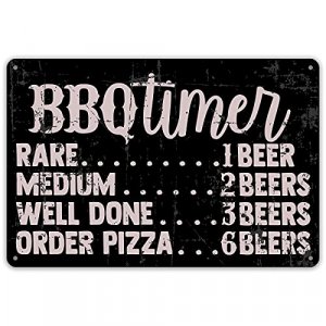 Man Cave Decor, Funny Bar Signs, Cool Stuff for Men, Sarcastic Tin Signs,  Suitable for Garage, Cafe, Office, Kitchen, Home Bar, RV, Aluminum Sign  12x8 Inch, 4 Holes for Easy Hanging 