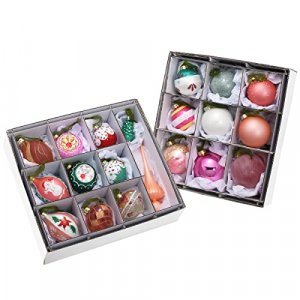 National Tree Company Christmas Tree Ornament Set, 20 Pieces, Be Merry Collection