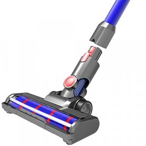 Vacuum Cleaners Floor Head Compatible with Dyson V7 V8 V10 V11, Soft Roller Brush Replacement Floor Head for Hardwood Floor Attachment with LED Headl