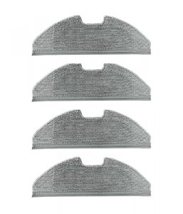 mestrol Replacement Parts Washable Mopping Clothes for eufy RoboVac G10 Hybrid,G20 Hybrid,G30 Hybrid, Robot Vacuum Cleaner Mops Accessory, 4-Pack Reu