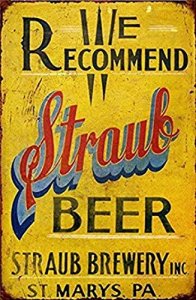 Recommend Straub Beer Pub Home Vintage Retro Poster Vintage Style Metal Sign Iron Painting for Indoor & Outdoor Home Bar Coffee Kitchen Wall Decor 8 
