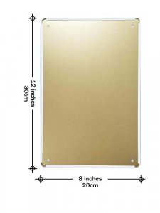 Retro Metal Tin Sign 8 X 12 Inches Scoville Heat Units Pepper Chart Laminated Poster Or Scoville Heat Scale for Chili Peppers Wall Art Chilli Peppers