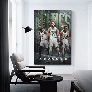 Jayson Tatum Basketball Paper Poster Celtics