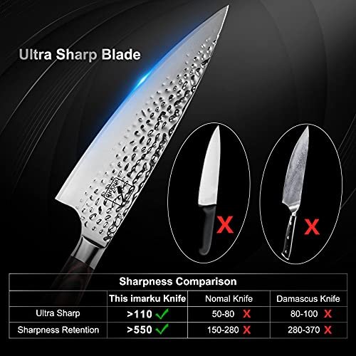 Stainless Steel Japanese Premium Sharp Cooking 8 Inch Damascus