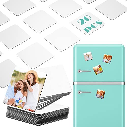 6-piece Sublimation Blank Refrigerator Magnets For Home Kitchen