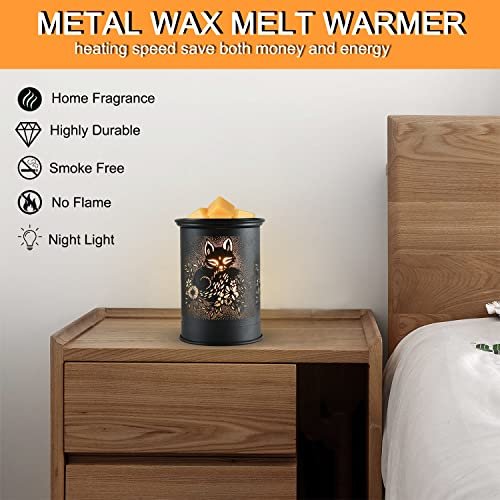 Electric Wax Warmer,candle Warmer,wax Melt Warmer,candle Wax  Warmer,fragrance Candle Melter Warmer,night Light Aroma Decorative,wax  Burner Melter For