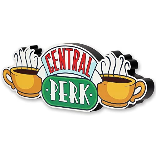 Open Road Brands Friends The TV Series Central Perk Wood Tabletop