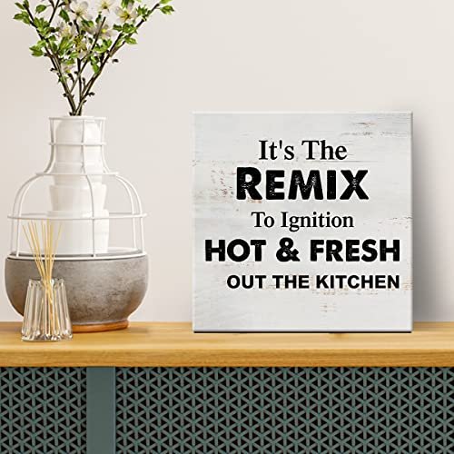 Kitchen Signs Wall Art Canvas Painting Decoration Picture , Funny