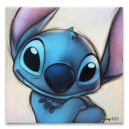 Open Road Brands Disney 100th Anniversary Lilo and Stitch Sketch Gallery  Wrapped Canvas Wall Decor - Classic Stitch Wall Art for Home - Imported  Products from USA - iBhejo