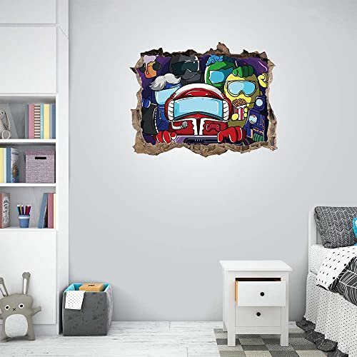 Wall Decor Stickers For Kids Art For Bedrooms 3D Vinyl Home Decor