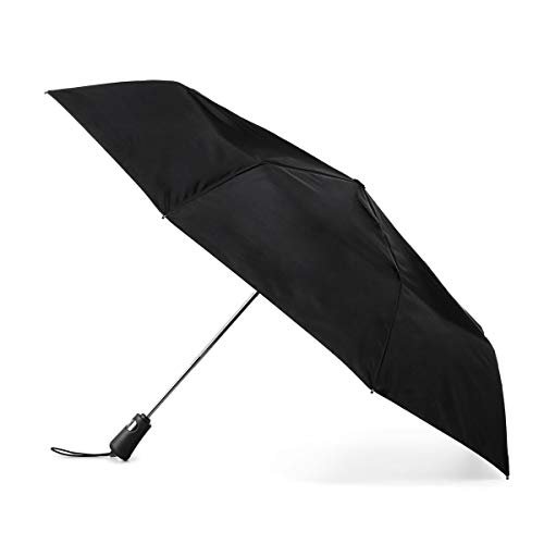 Totes Recycled Canopy One-Touch Auto Open Ultra Compact Mini Travel Umbrella  With Carrying Case Teal - Walmart.com