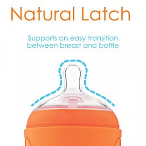 Lansinoh Naturalwave Baby Bottle Nipples, Medium Flow, Size 3M, Anti-Colic,  2 Count - Imported Products from USA - iBhejo