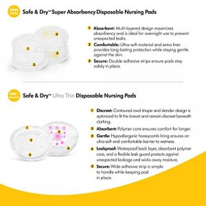 Ultra-Thin Disposable Nursing Pads Breast Pads for Breastfeeding