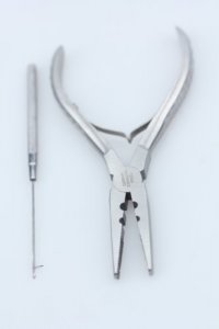 Attach Remover Pliers Clamp Tool for Micro Ring Link Tube Beads I Tip Stick  Hair Extensions By Hair De Ville