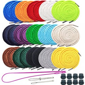 Joycoco 12 Pack Replacement Drawstrings for Sweatpants Shorts Hoodies with  Drawstring Threaders and Plastic Cord Locks