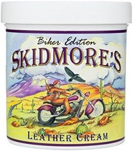 Skidmore'S Biker Edition Leather Cream, All Natural Formula Cleans,  Conditions, And Protects Your Motorcycle
