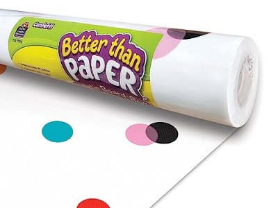 Teacher Created Resources Better Than Paper Bulletin Board Roll, White -  77373