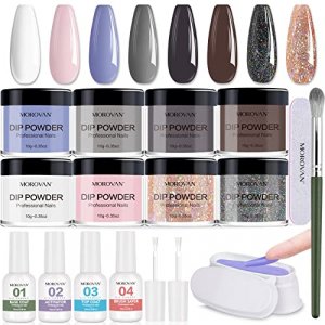 48 Colors Nail Glitter Set, FANDAMEI 48 Boxes 5g Nail Art Glitter