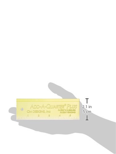 cm Designs 6 Ruler Add-A-Quarter Plus