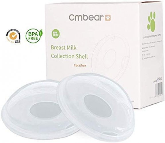 2PCS Milk Saver Breast Shells Nursing Cups Pads Washable Breastmilk  Collector