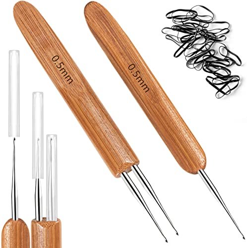 Dreadlocks Crochet Hooks, Crochet Hooks For Dreadlocks, Dread Locks Crochet  Loc Needle For Braid Craft 0.5Mm (1 Hook And 2 Hooks) - Imported Products  from USA - iBhejo