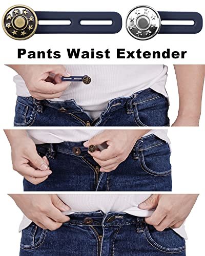 Pants Button Extender Shirt Collar Extenders: 8 Pcs Jeans Waist Silicone  Button For Mens And Women - 6 Neck Extenders Dress Shirts - Imported  Products from USA - iBhejo