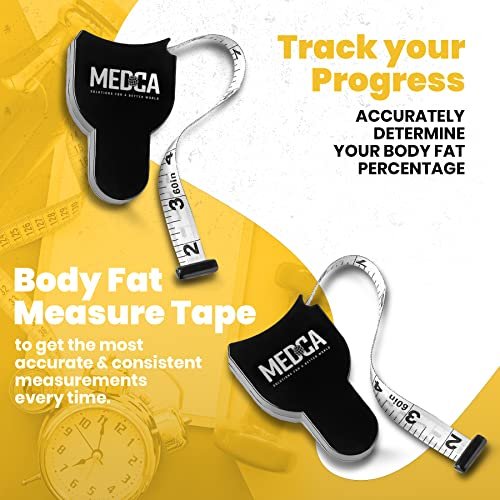 Body Tape Measure - (2 Pack) Measuring Tapes for Body and Fat